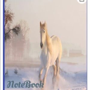 Notebook with college ruled lined paper